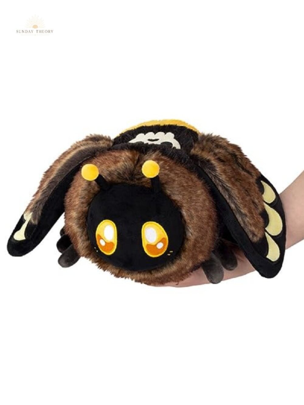 Mini Death's-head Hawkmoth Plush Stuffed Animal Soft Toy Collectible
